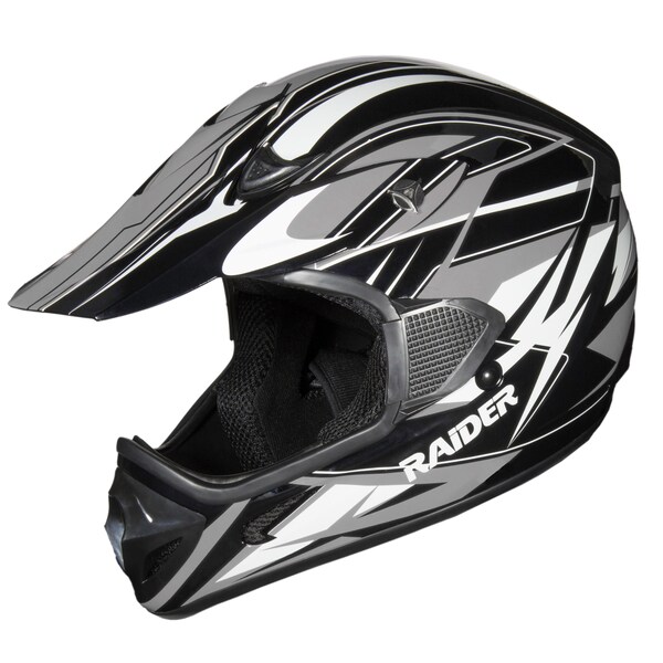 Raider Helmet, Rx1 Adult Mx - Blk/Sil -S 2121913 - main